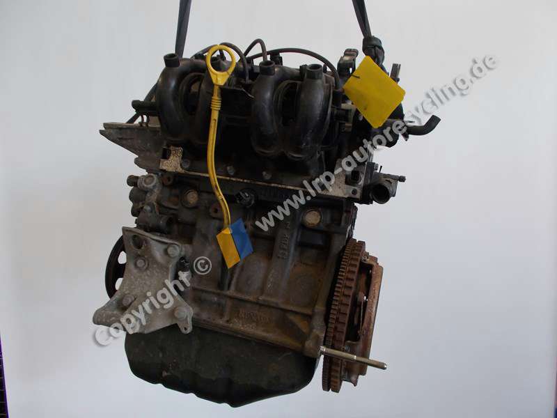 Renault Clio 2 BJ2001 Motor 1.2 43kw Motorcode D7FG746